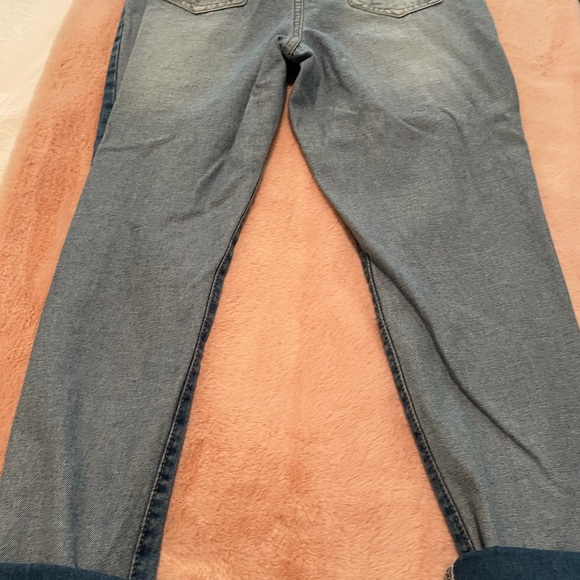 Nasty Gal Two Tone Mom Jeans - Picture 7 of 12